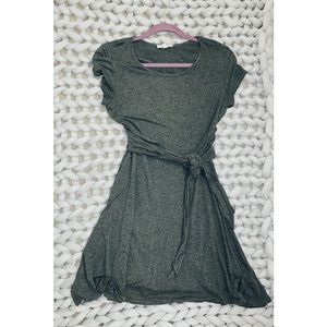 Grey T-shirt Dress